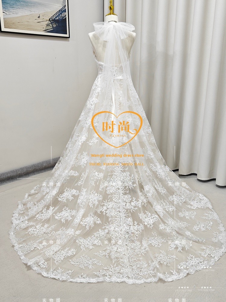 Elegant Lace Bridal Gown with  - Photography Young recension och pris