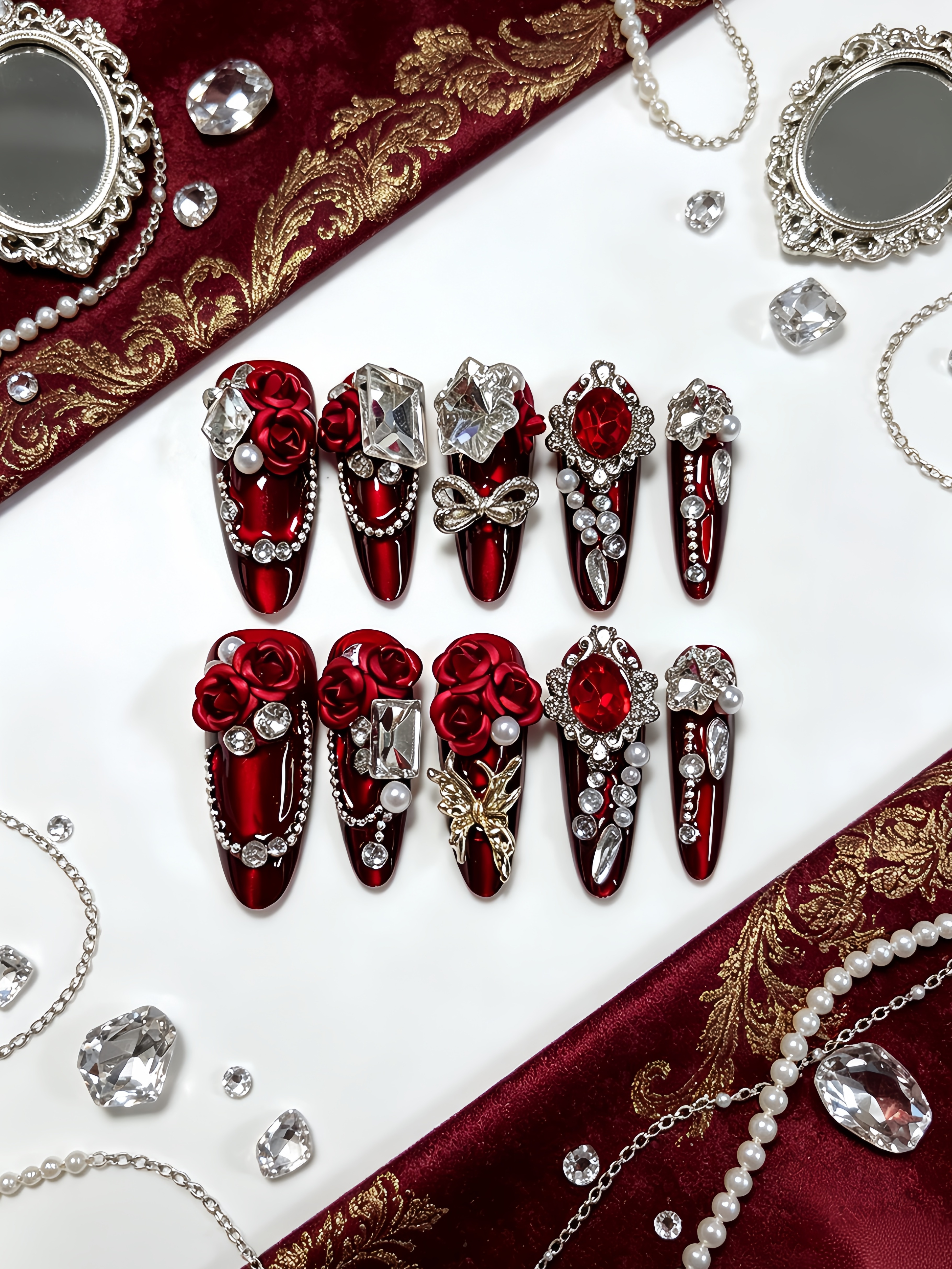 10-Piece Set, Water Drop-Shape - Photography Vintage Style recension och pris