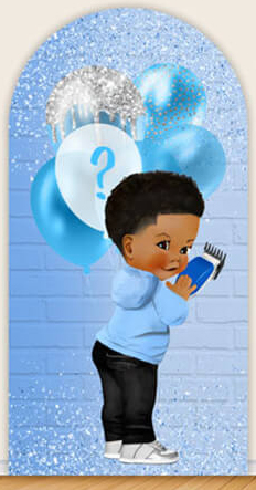 LS Gender Reveal Party Arch Co - Photography Questions recension och pris