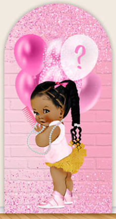 LS Gender Reveal Party Arch Co - Photography Questions recension och pris
