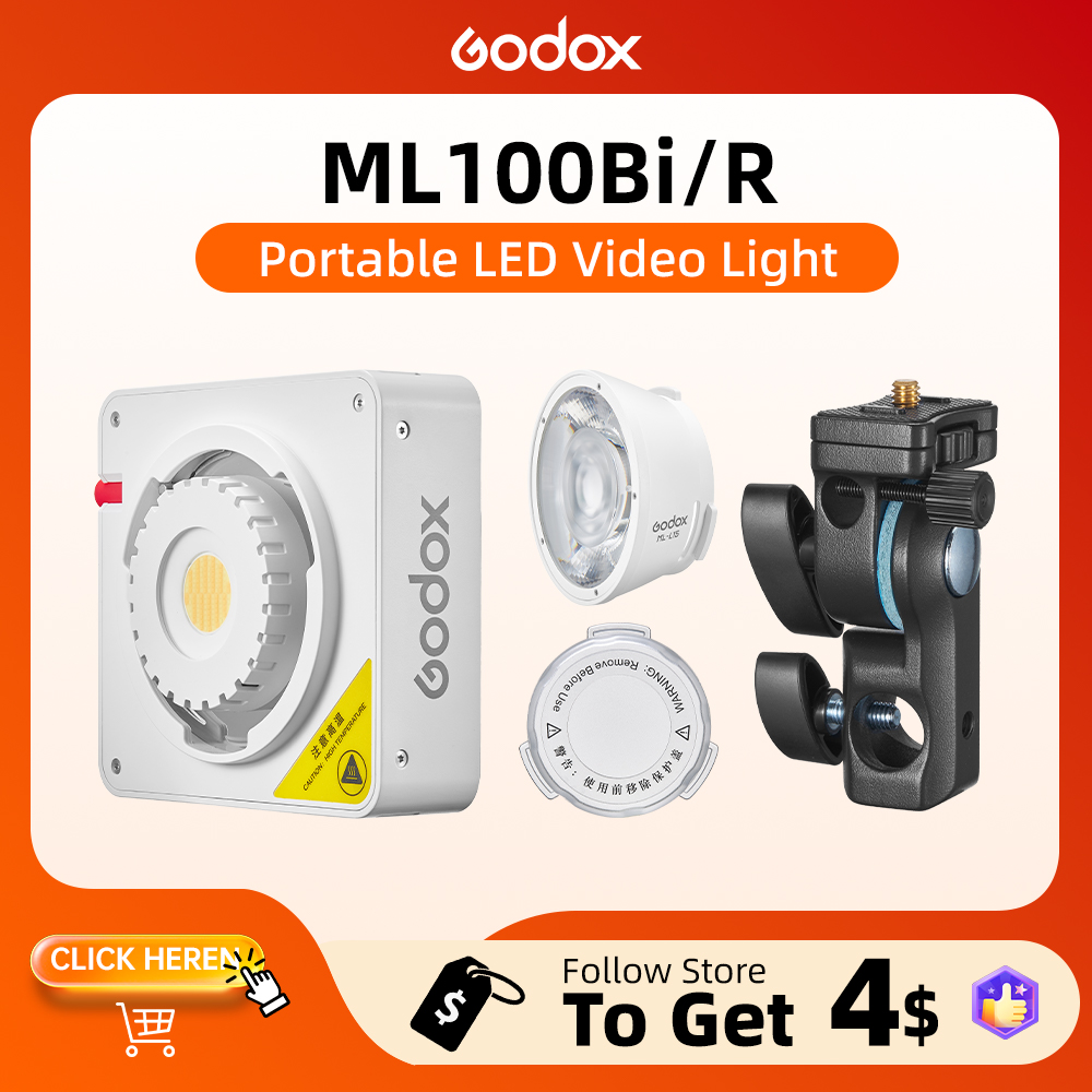 Godox ML100BI  Full Color LED  - Photography Umbrella Lights recension och pris