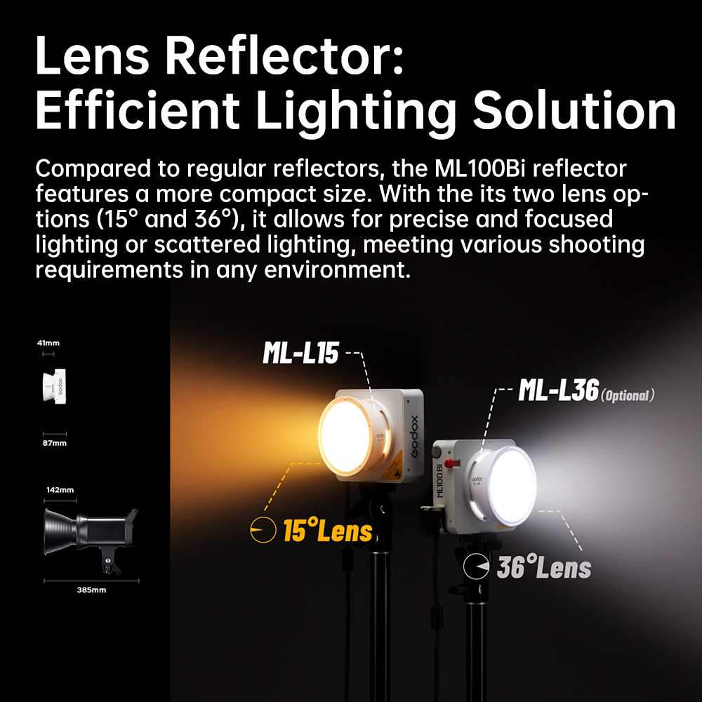 Godox ML100BI  Full Color LED  - Photography Umbrella Lights recension och pris