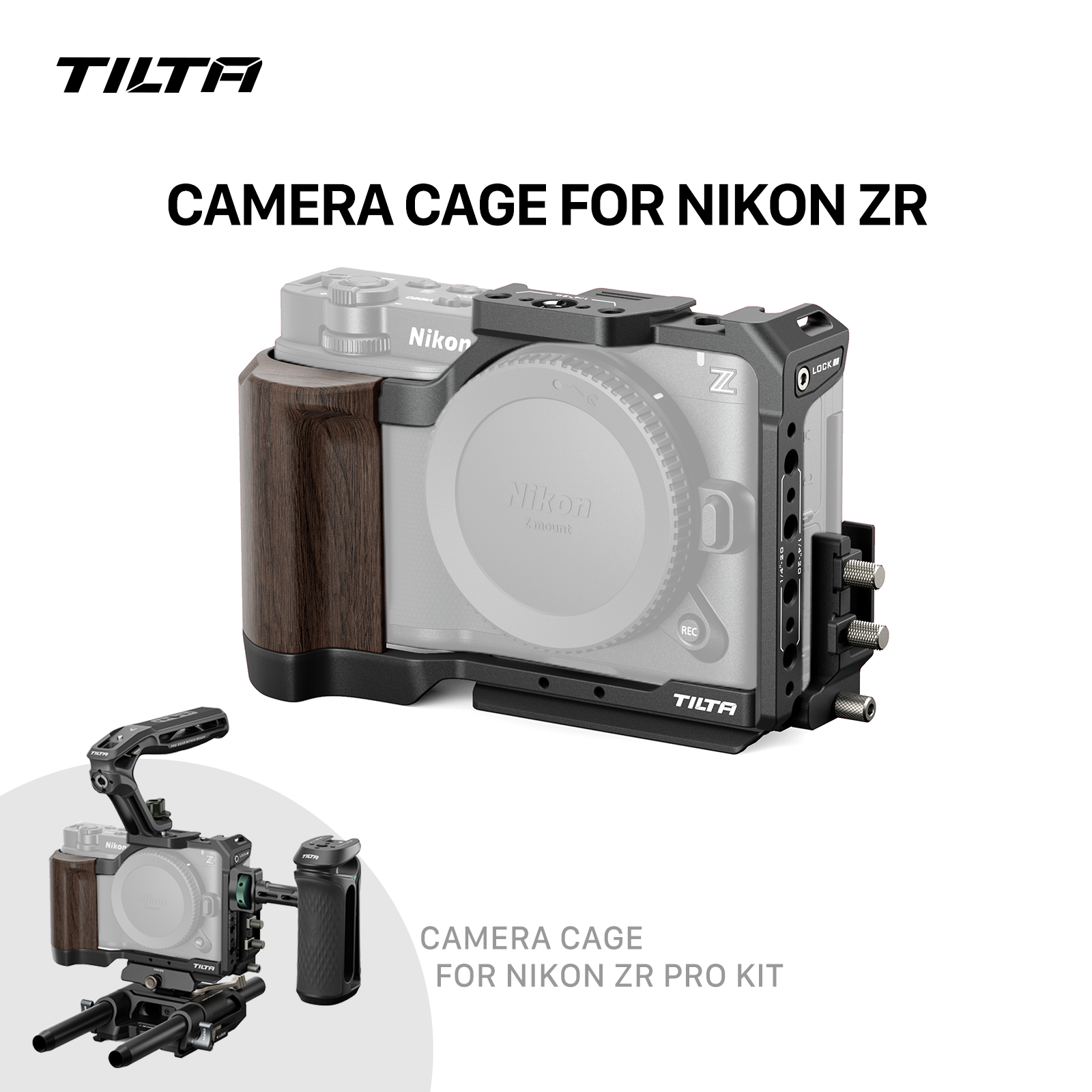 TILTA ZR Camera Cage for Nikon - Camera Cage Baseplate recension och pris