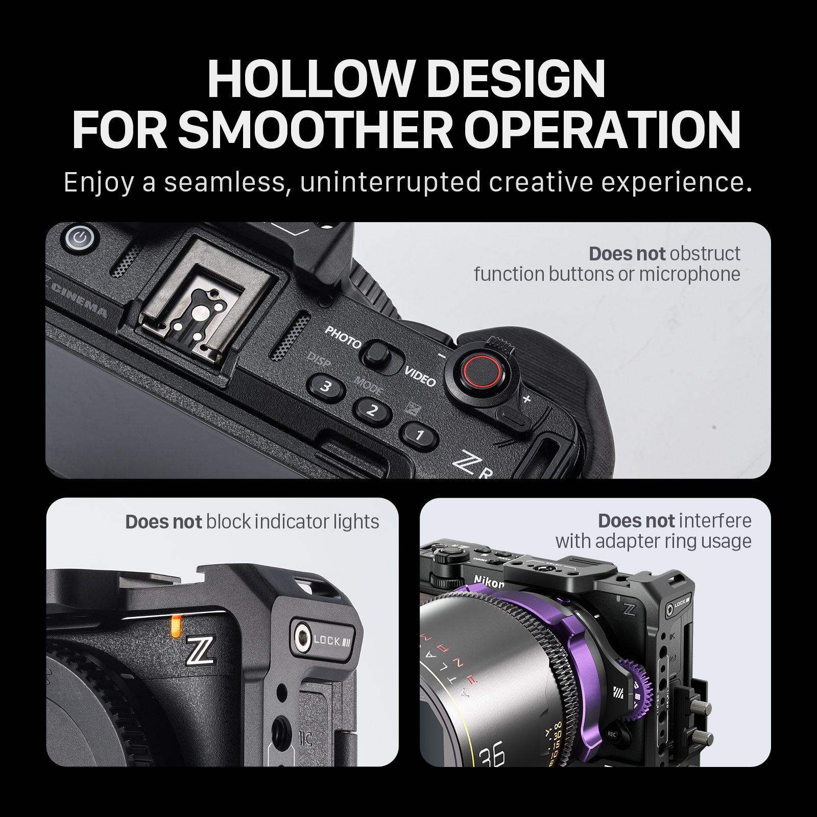 TILTA ZR Camera Cage for Nikon - Camera Cage Baseplate recension och pris