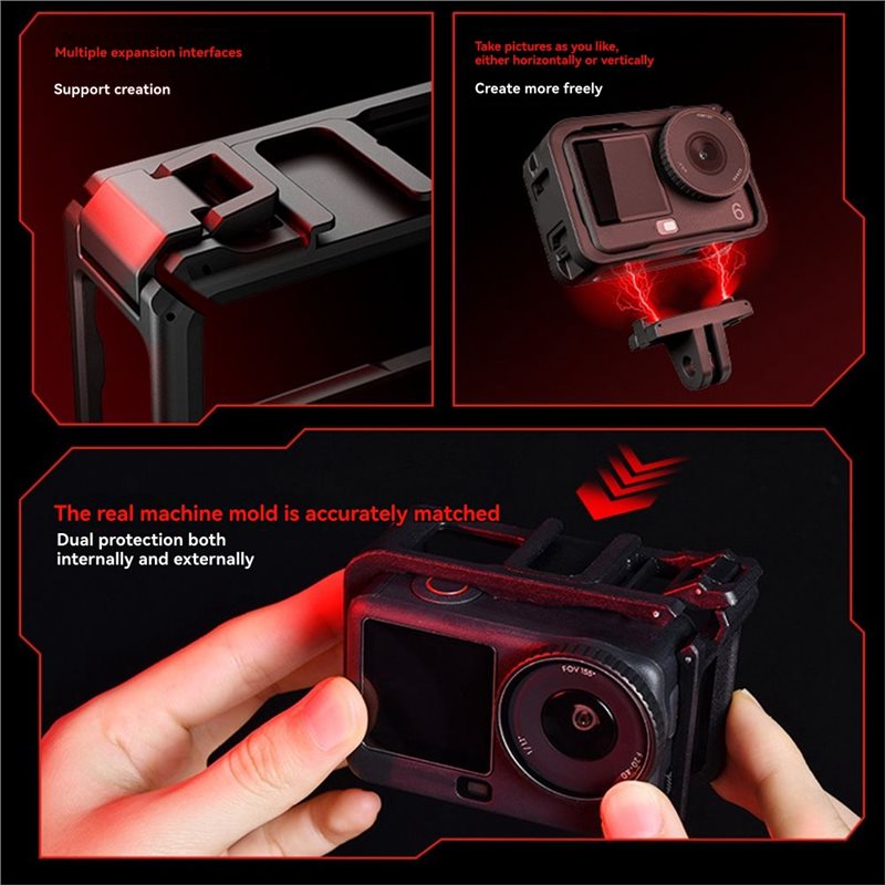 ABKI- Cage Frame For DJI OSMO  - Camera Cage Baseplate recension och pris