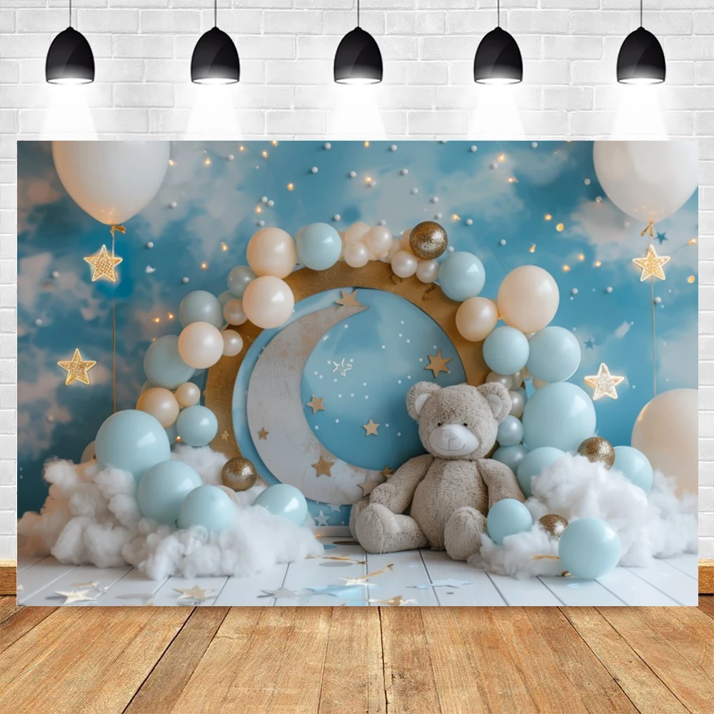 Hot Air Balloons Bear Baby Sho - Photography Treatment recension och pris
