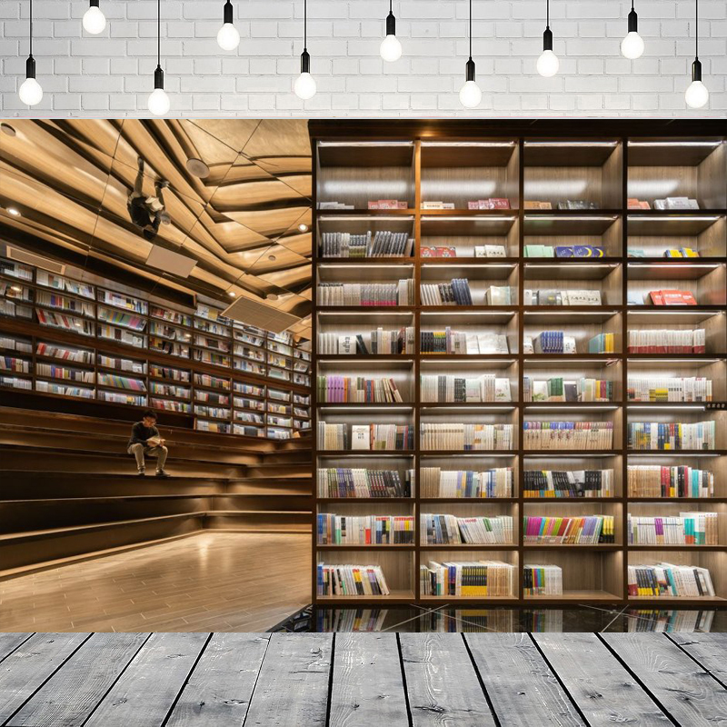 Bookshelf Photography Backdrop - Photography Online recension och pris
