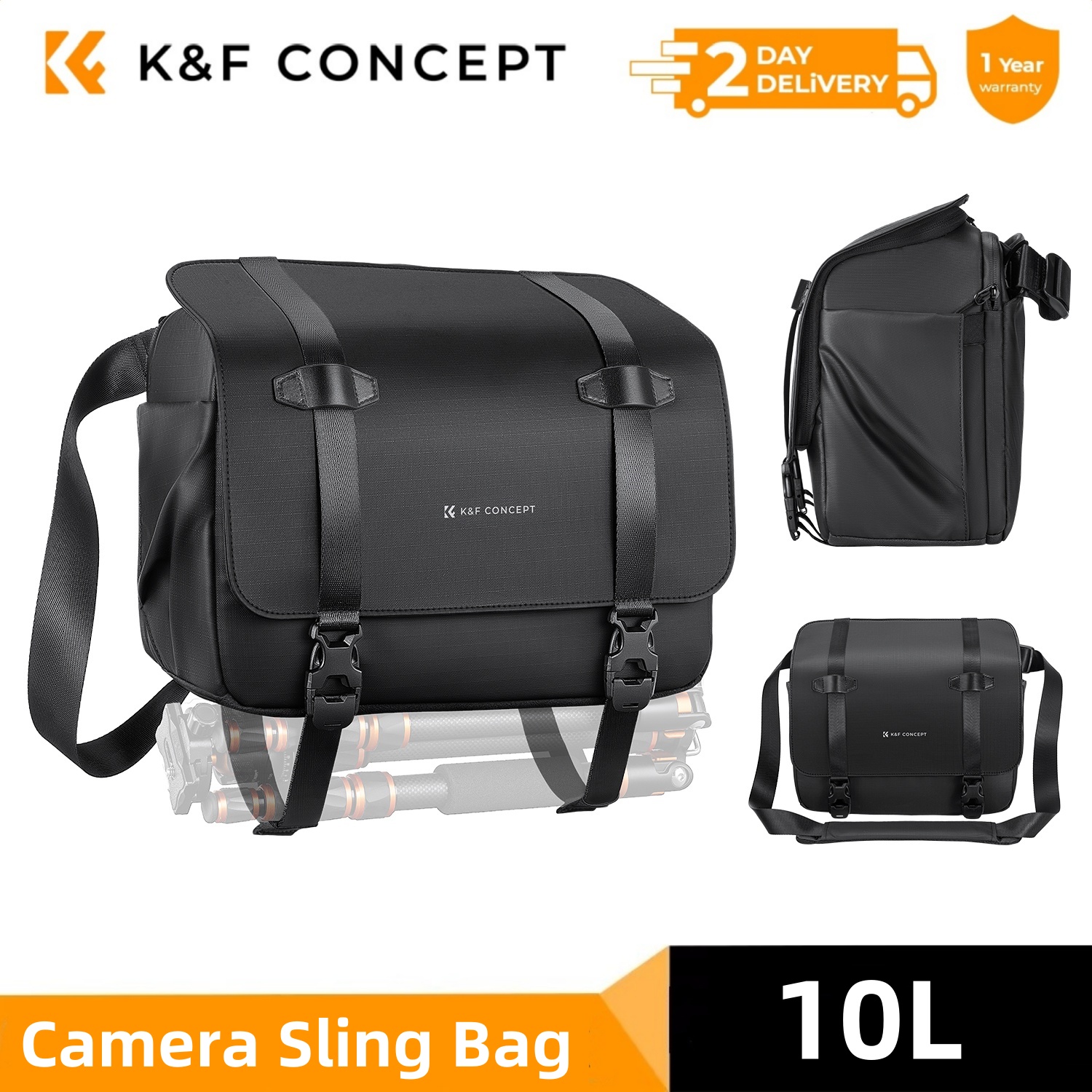 K&F CONCEPT 10L Camera Sling B - Photography Camera recension och pris