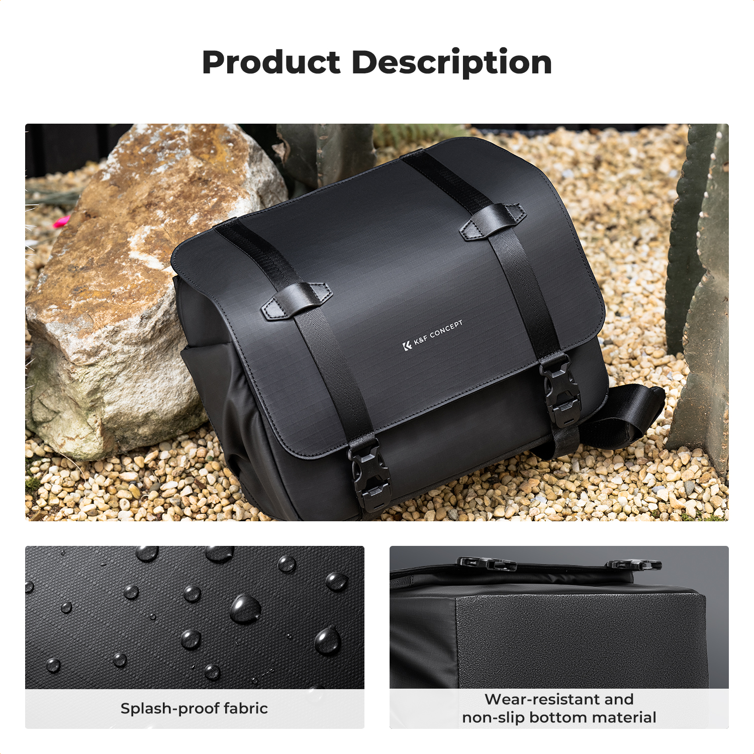 K&F CONCEPT 10L Camera Sling B - Photography Camera recension och pris