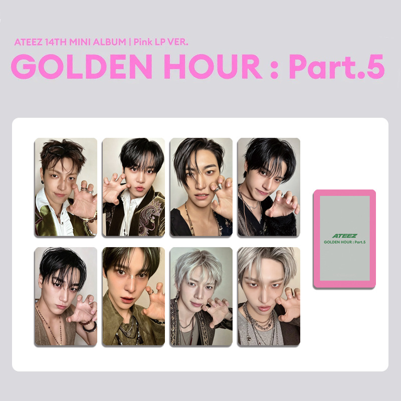 8Pcs/Set Idol Boys ATEEZ New A - Photography News recension och pris