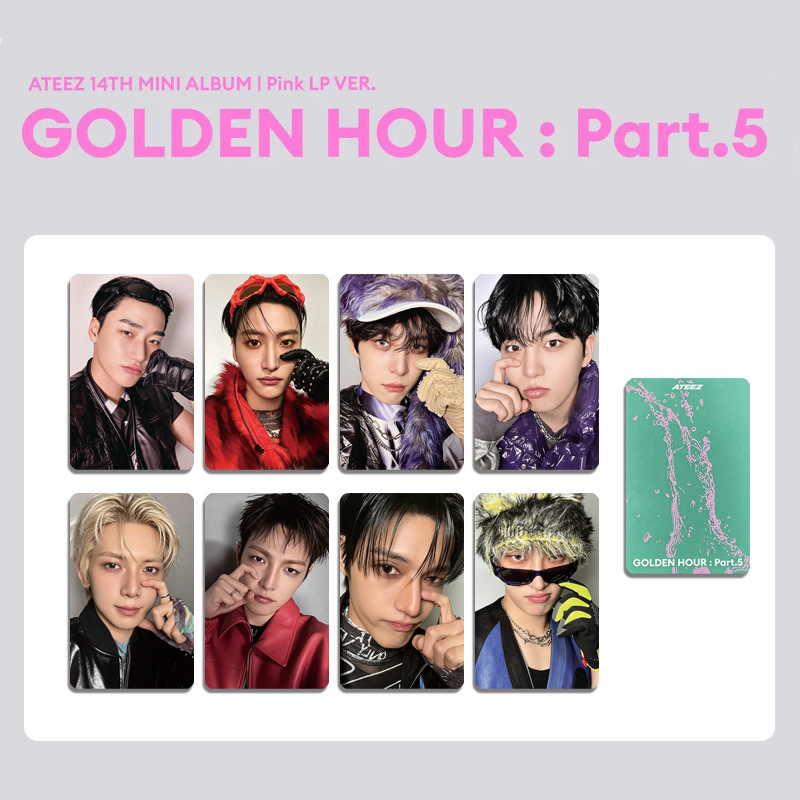 8Pcs/Set Idol Boys ATEEZ New A - Photography News recension och pris