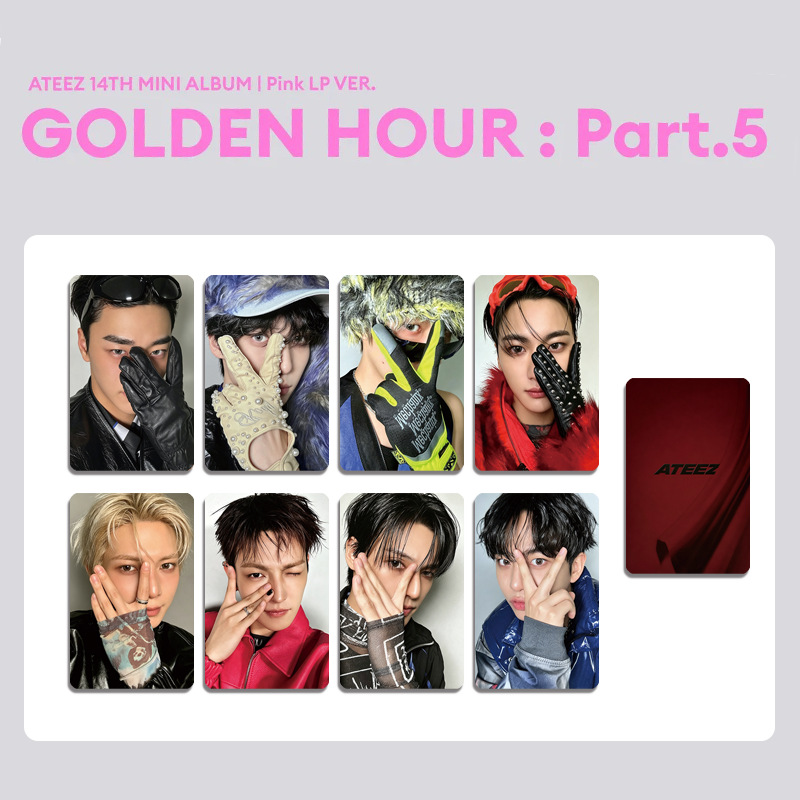 8Pcs/Set Idol Boys ATEEZ New A - Photography News recension och pris