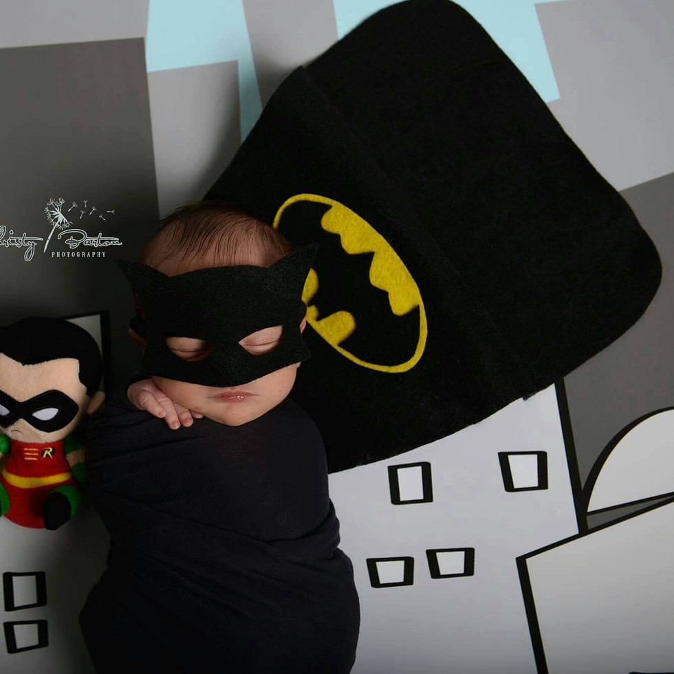 Newborn Baby Batman Cape and W - Photography Outfit recension och pris