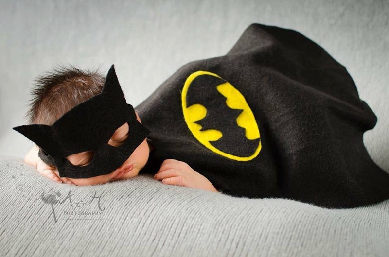 Newborn Baby Batman Cape and W - Photography Outfit recension och pris