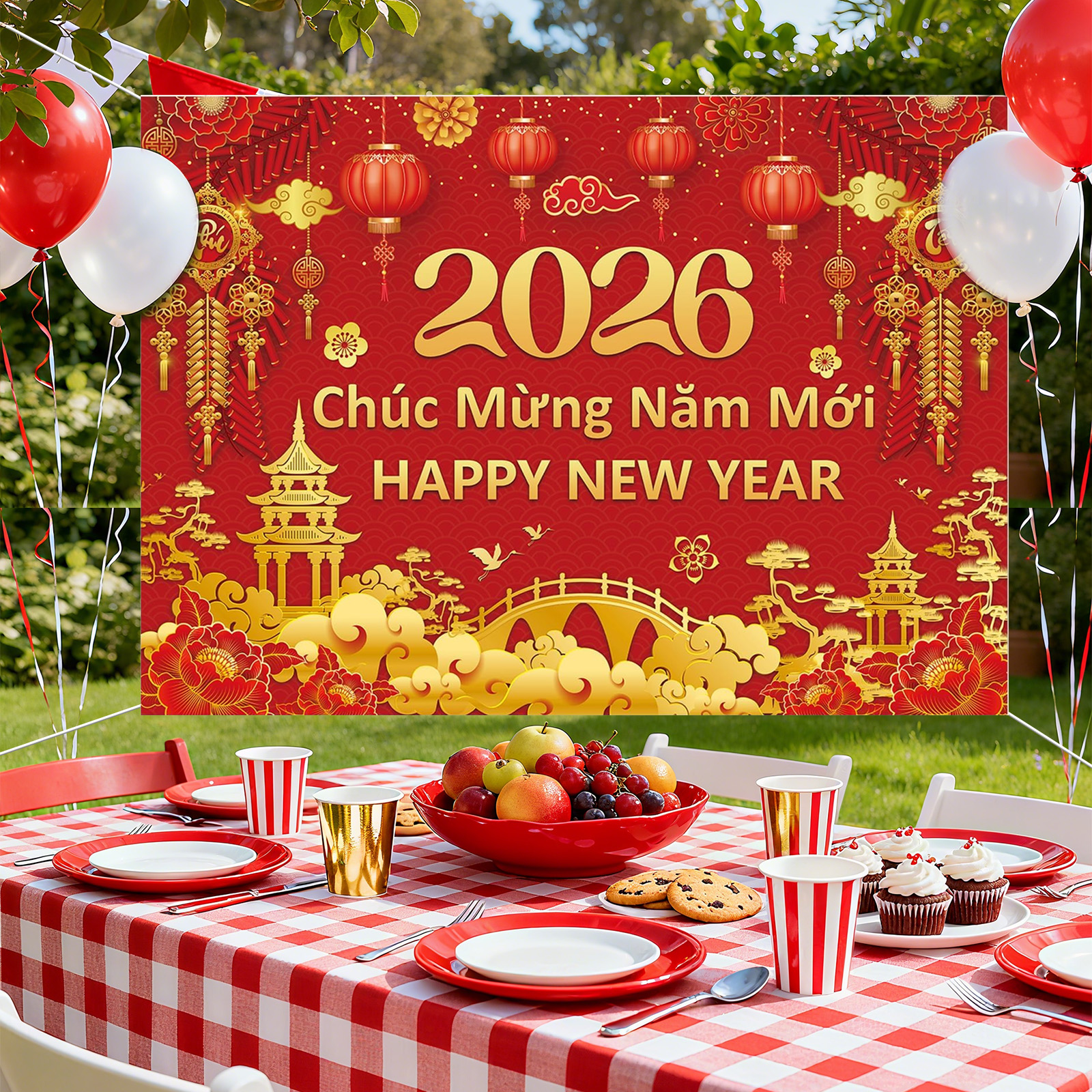 Vietnamese New Year Backdrop 2 - Photography Vietnam recension och pris