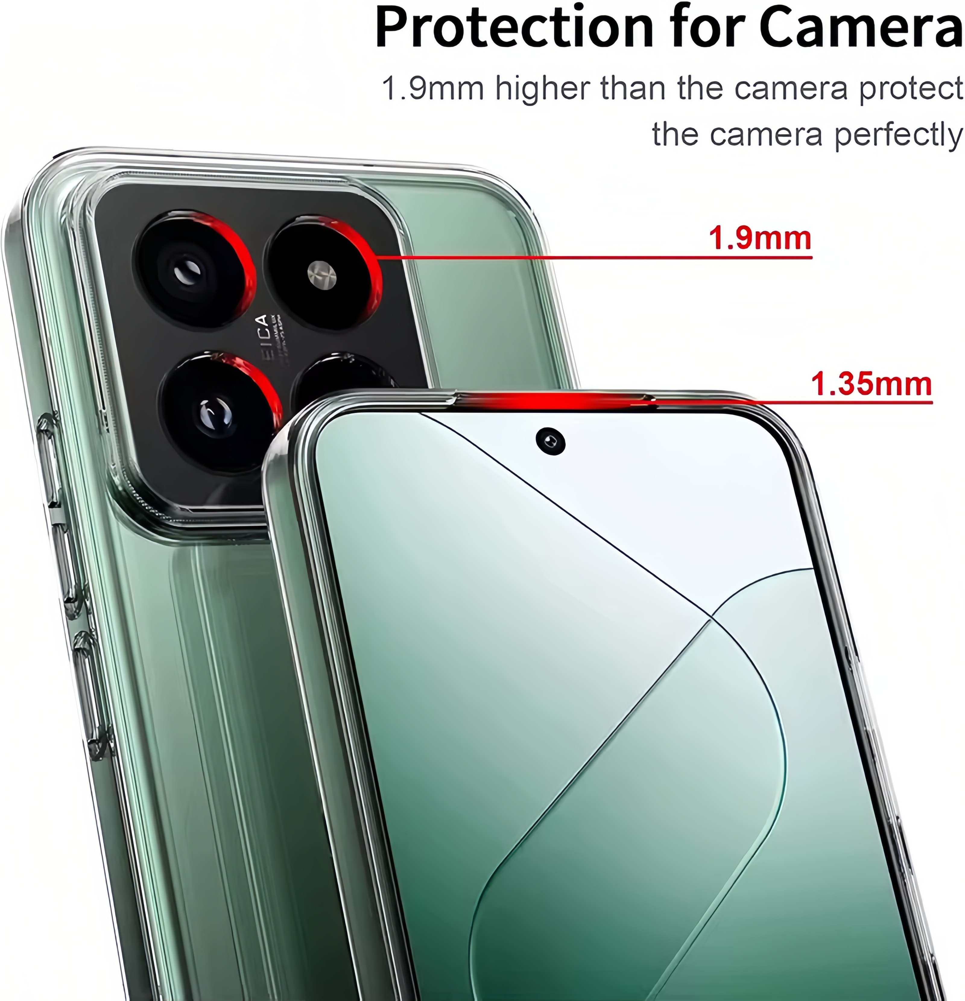 Transparent Silicone Soft TPU  - Photography Xiaomi 17 Ultra recension och pris