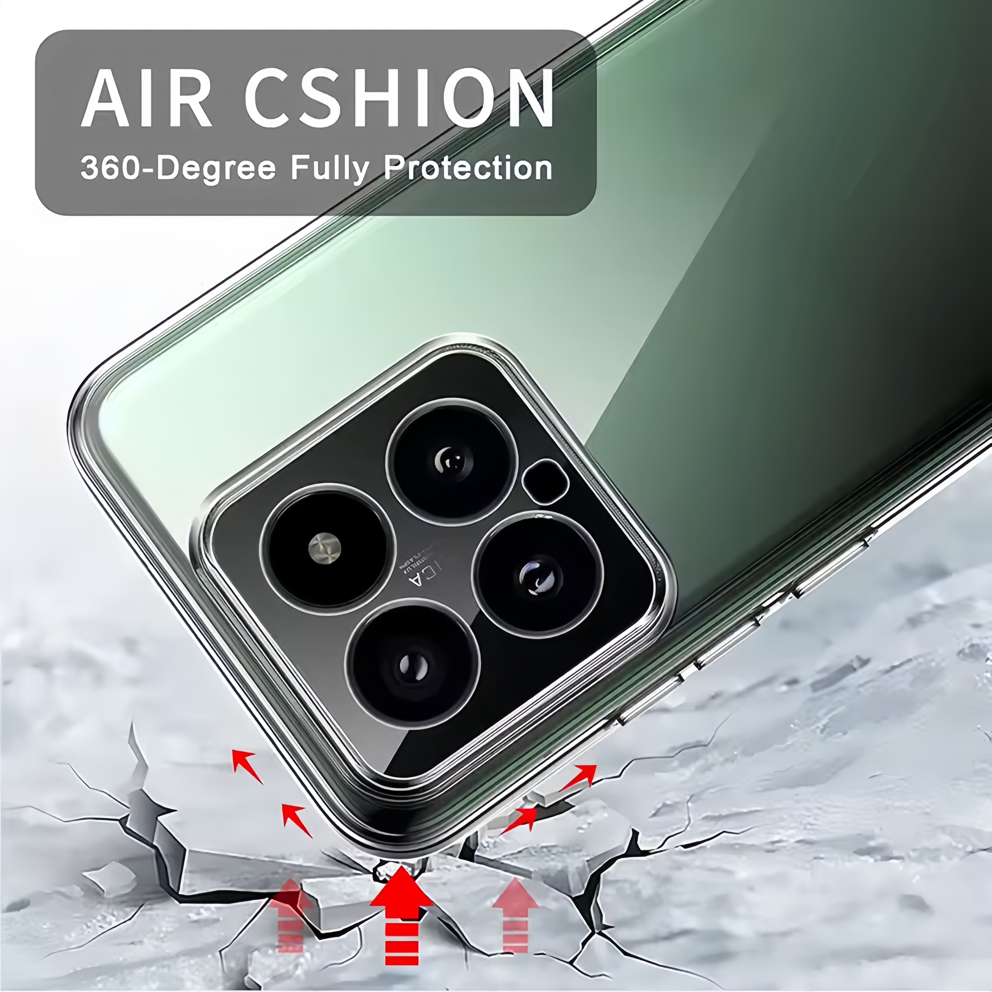 Transparent Silicone Soft TPU  - Photography Xiaomi 17 Ultra recension och pris