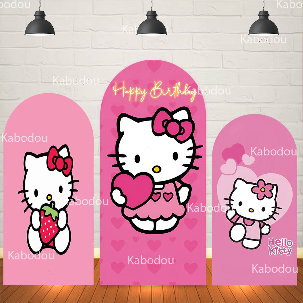 Hello Kittys Backdrop Pink Arc - Photography Class recension och pris