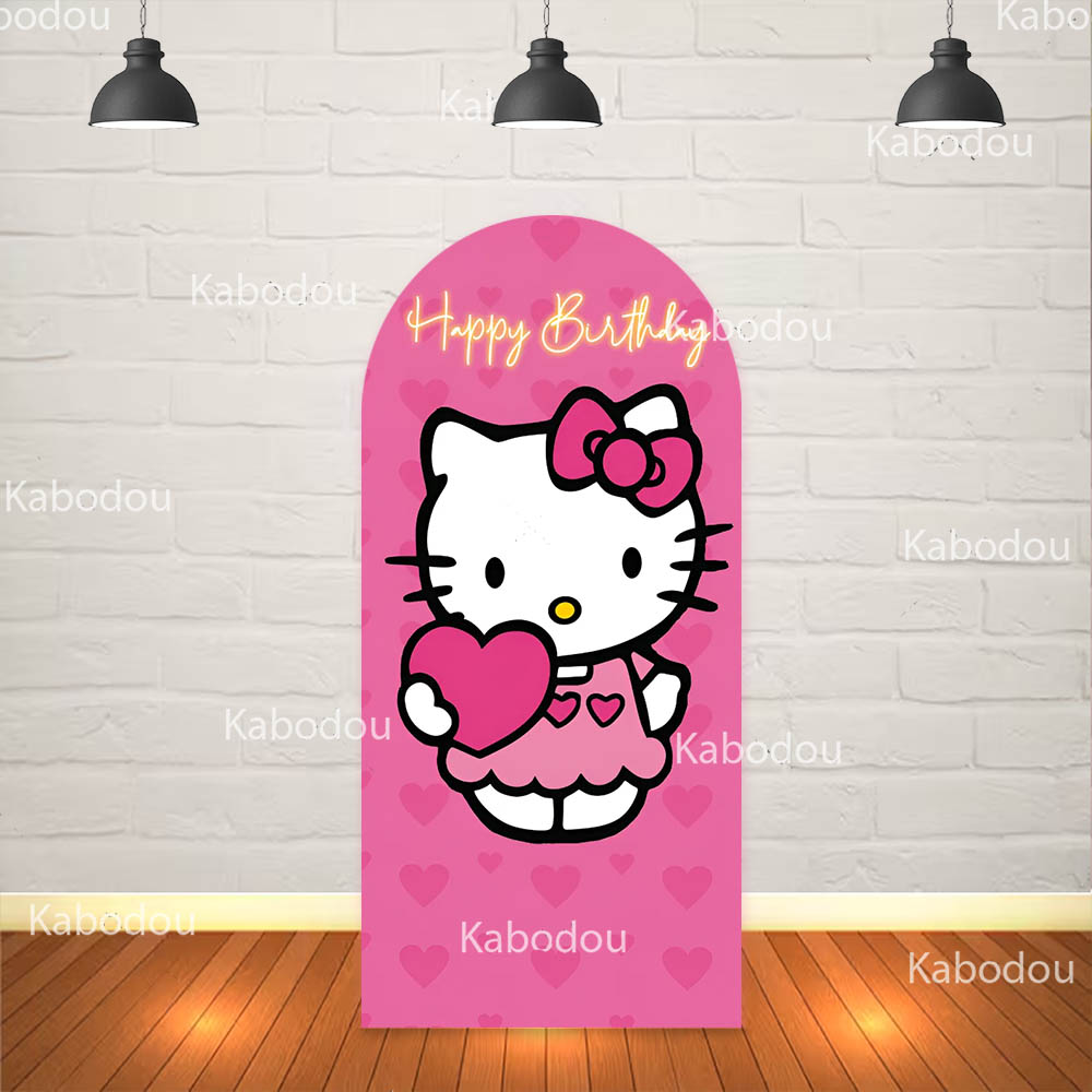 Hello Kittys Backdrop Pink Arc - Photography Class recension och pris