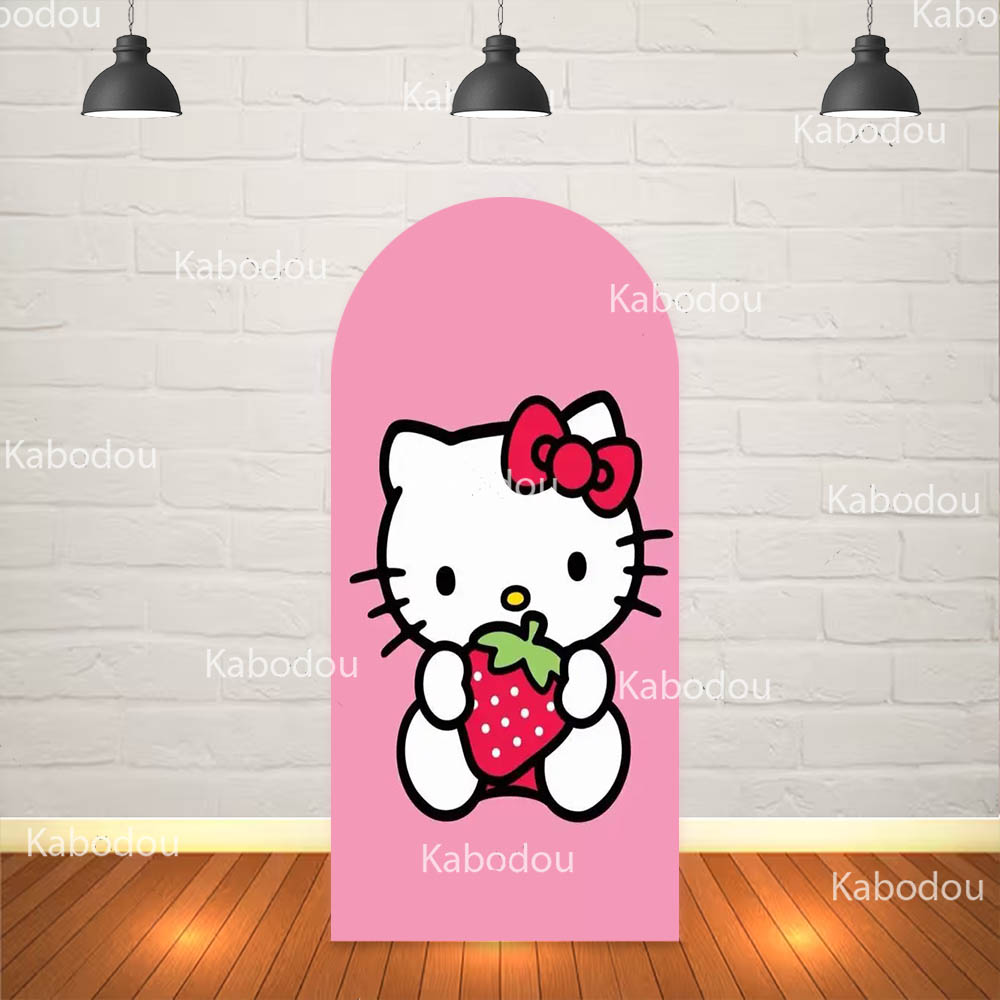 Hello Kittys Backdrop Pink Arc - Photography Class recension och pris