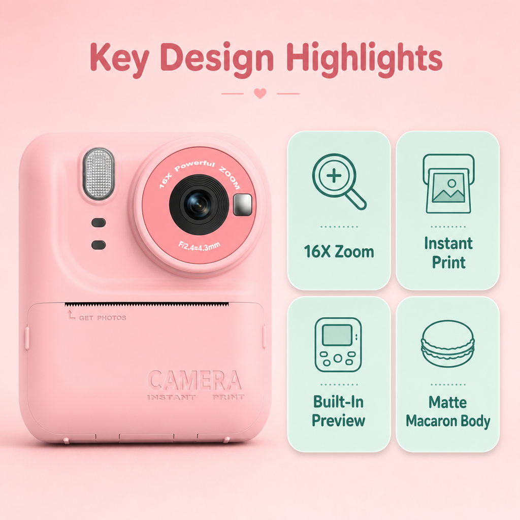 2026 New Kids Camera Cartoon D - Photography Product recension och pris