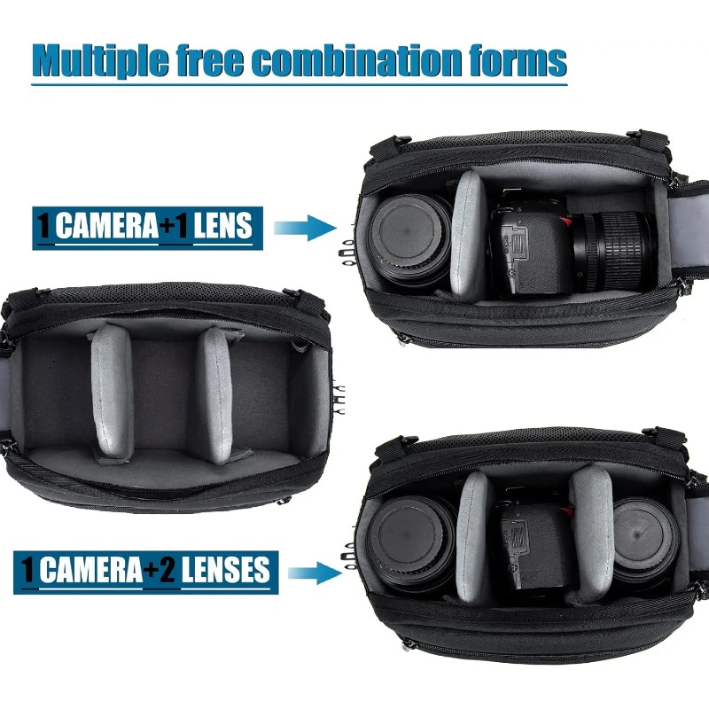 Waterproof One-Shoulder Sling  - Camera Bag Waterproof recension och pris