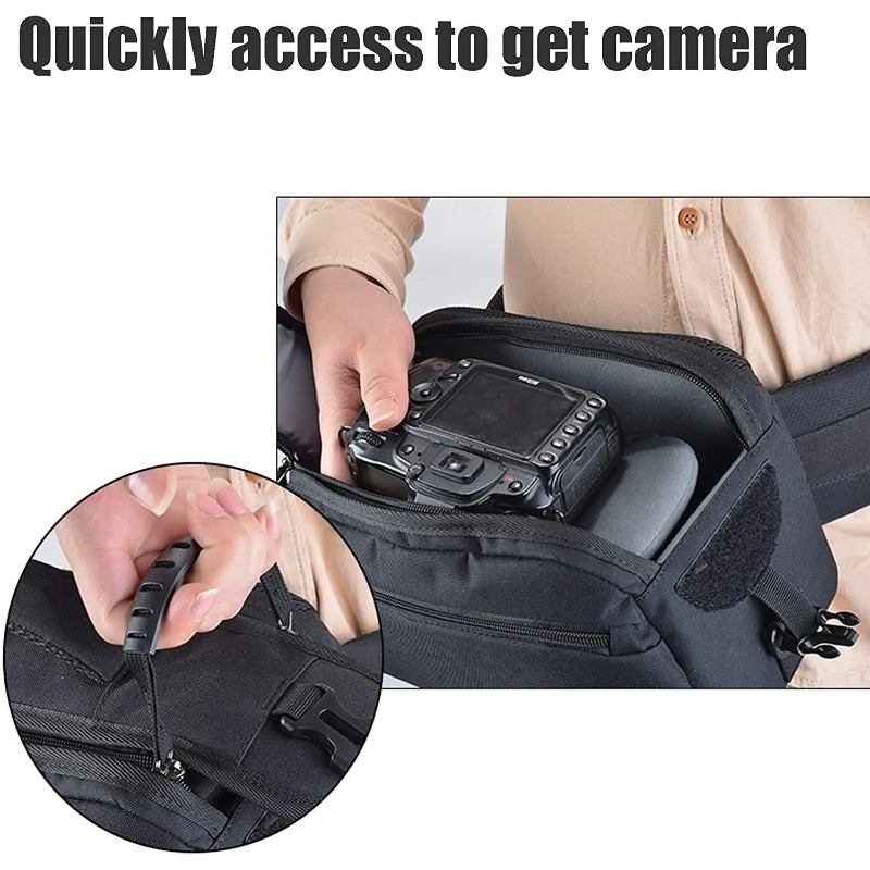 Waterproof One-Shoulder Sling  - Camera Bag Waterproof recension och pris