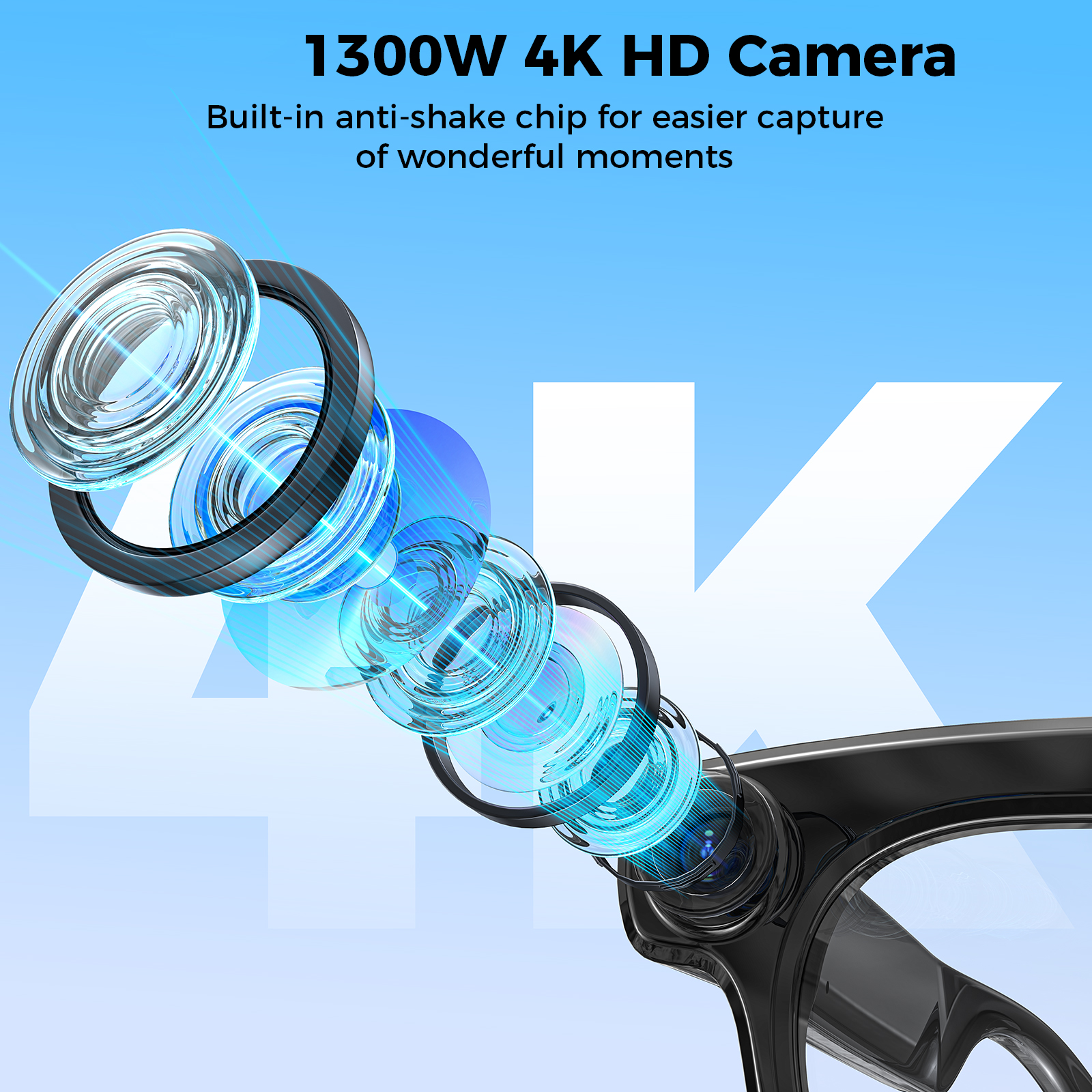AI Smart Glasses 4K HD Camera  - Photography Product recension och pris