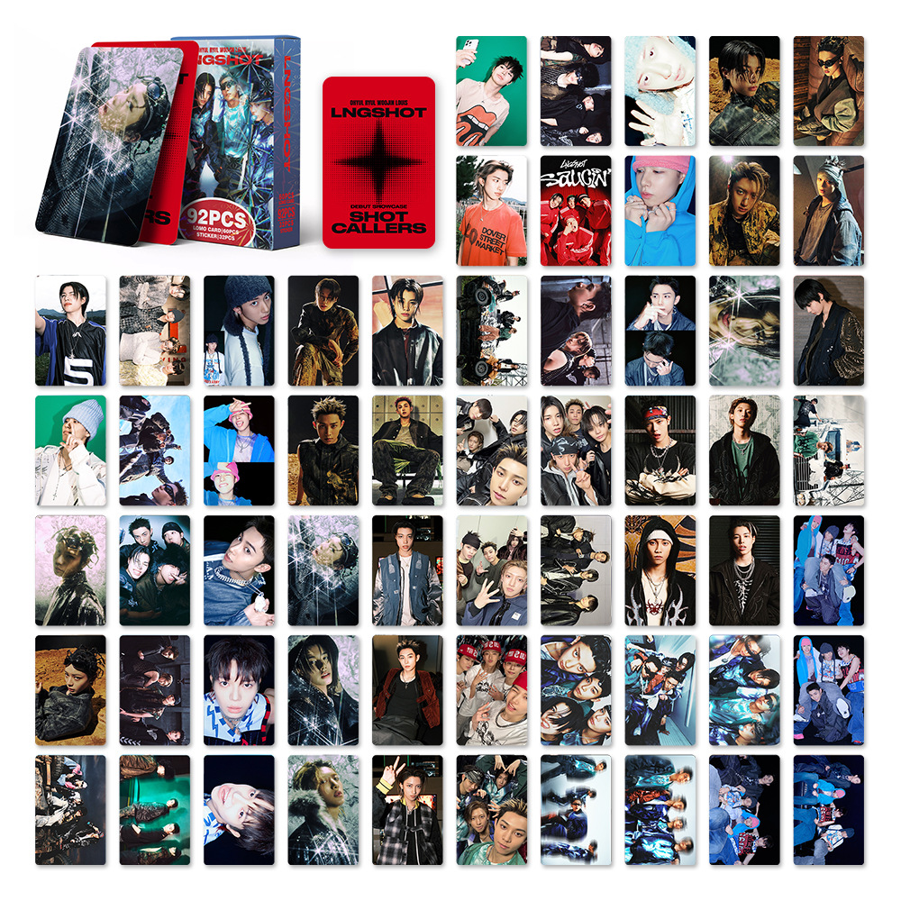 92Pcs/Set LNGSHOT Idol Boy New - Photography News recension och pris