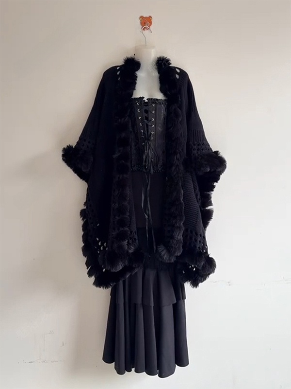 Warm Knitted Shawl Fashionable - Photography Young recension och pris