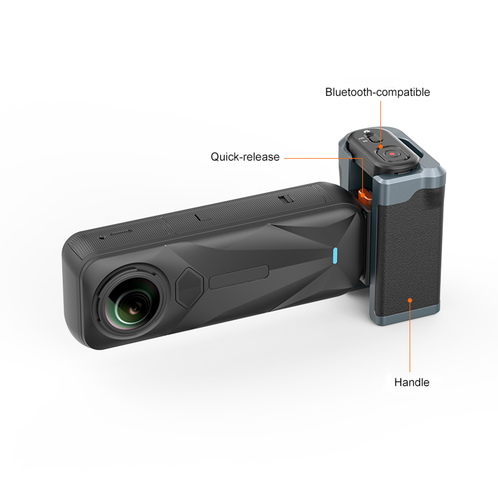 Street Grip Vlog Holder Combo  - Photography Grip Insta360 X5 recension och pris